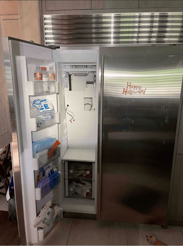 Sub-Zero side-by-side ice maker repair in Chicago